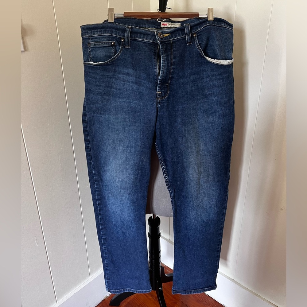 Wrangler Slim Fit Jeans, Dark Wash, 38x30